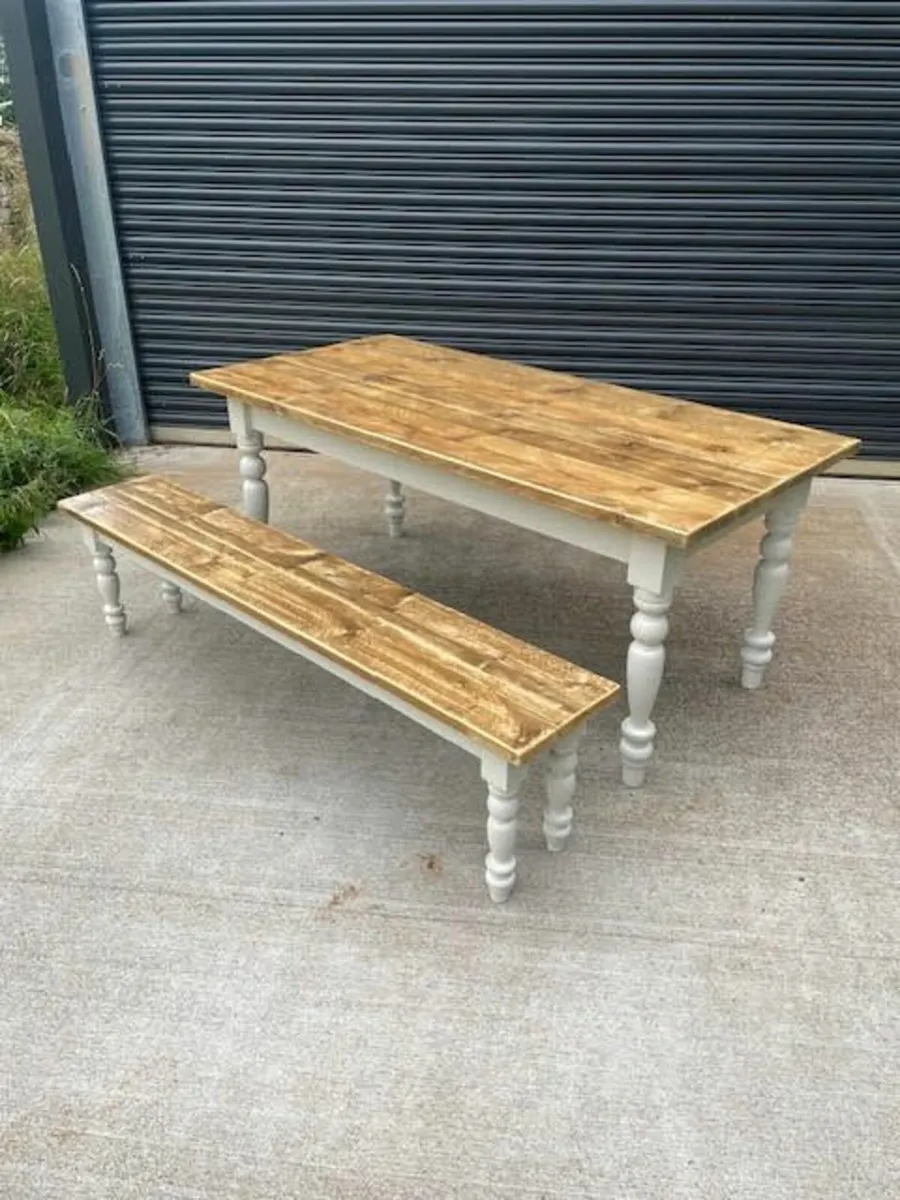 Victorian Farmhouses Table  6ft,7ft and 8ft - Image 1