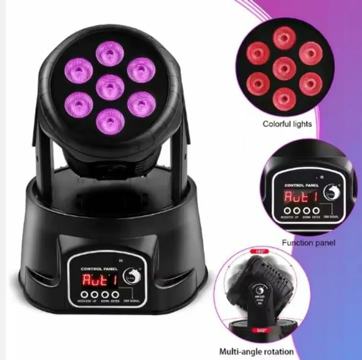 LED Mini Moving head - Image 3