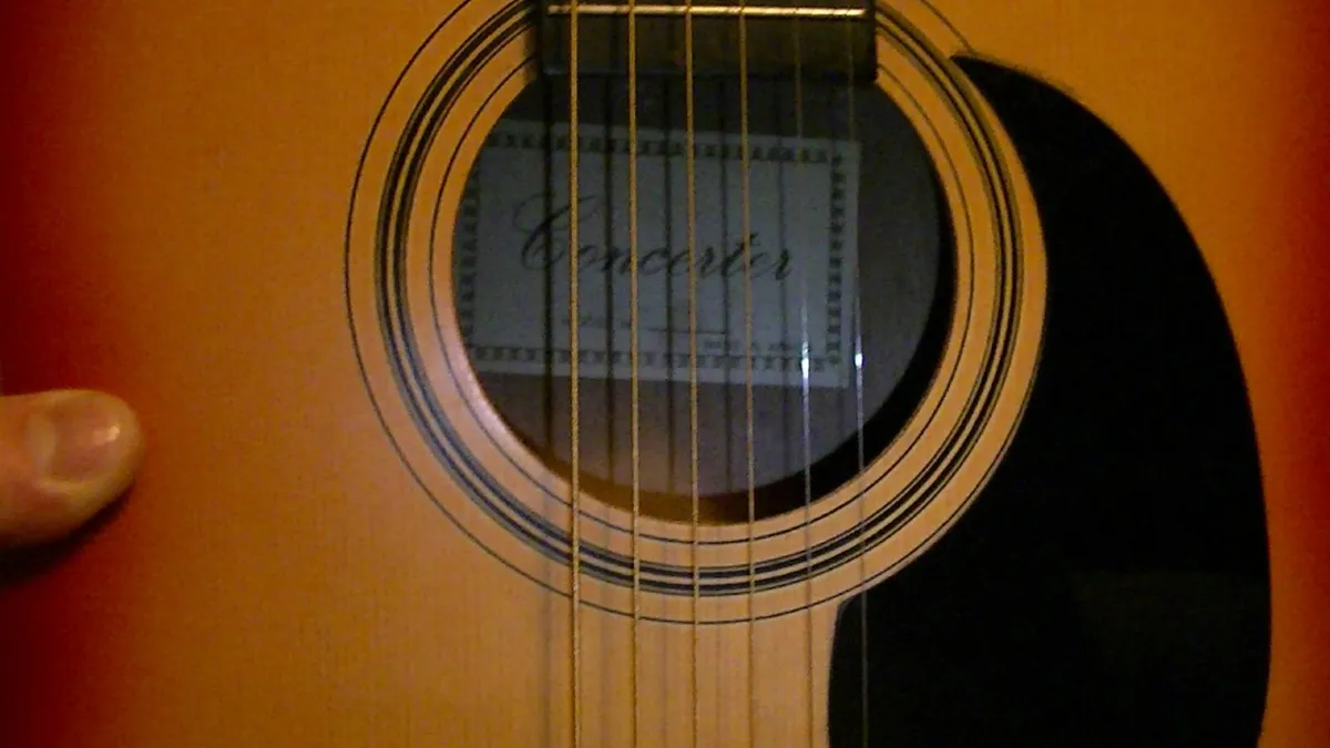 Concerter Acoustic Guitar - Image 2