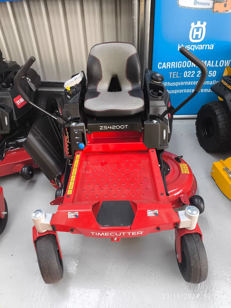 New Toro Timecutter 42" zero turn mower - Image 2