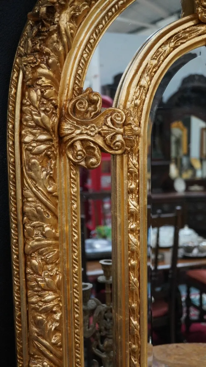 Stunning Ornate Gilded Mirror - Image 3