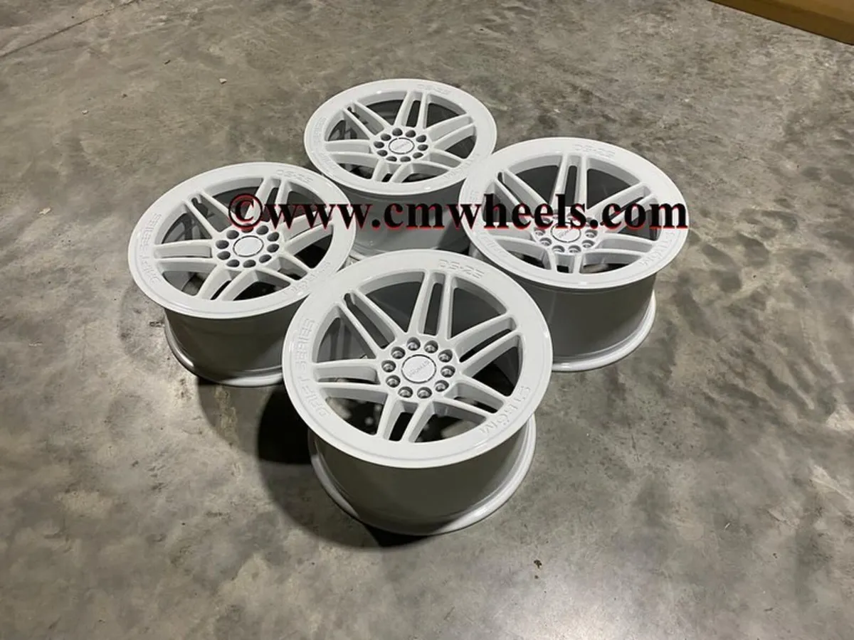 18" Inch DS-25 Drift Alloys 5x120 Bmw M3 F10 E90 - Image 4