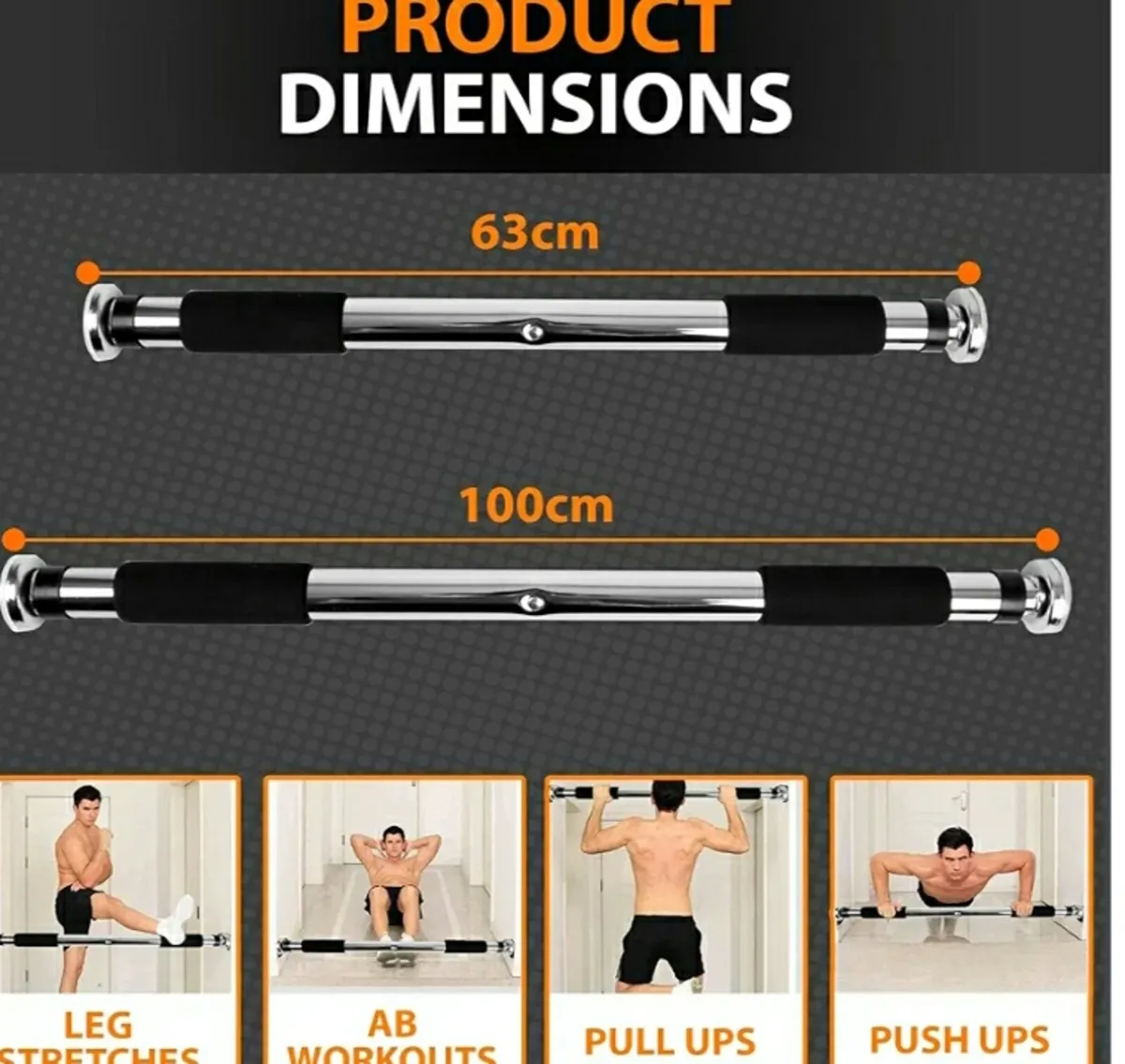 Pull up bar for sale in Co. Cork for 15 on DoneDeal