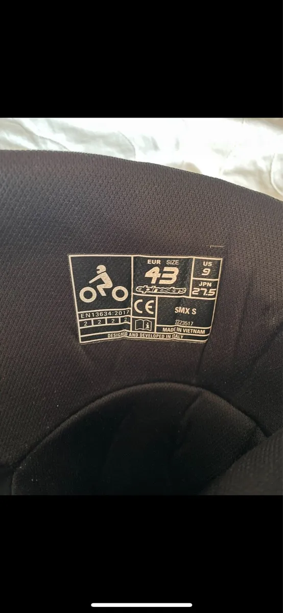 Alpine star sms x boots for sale in Co. Waterford for €200 on DoneDeal