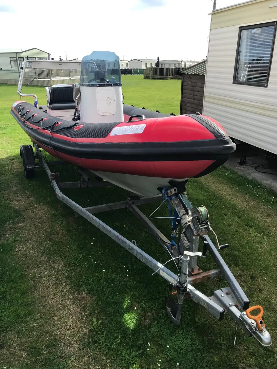 6.5m Lencraft Rib Yamaha 115 outboard - Image 1