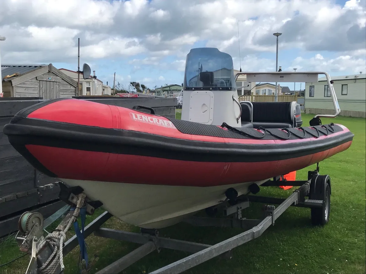 6.5m Lencraft Rib Yamaha 115 outboard - Image 4