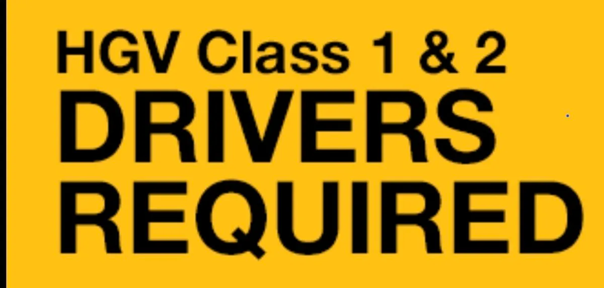 Hgv drivers required