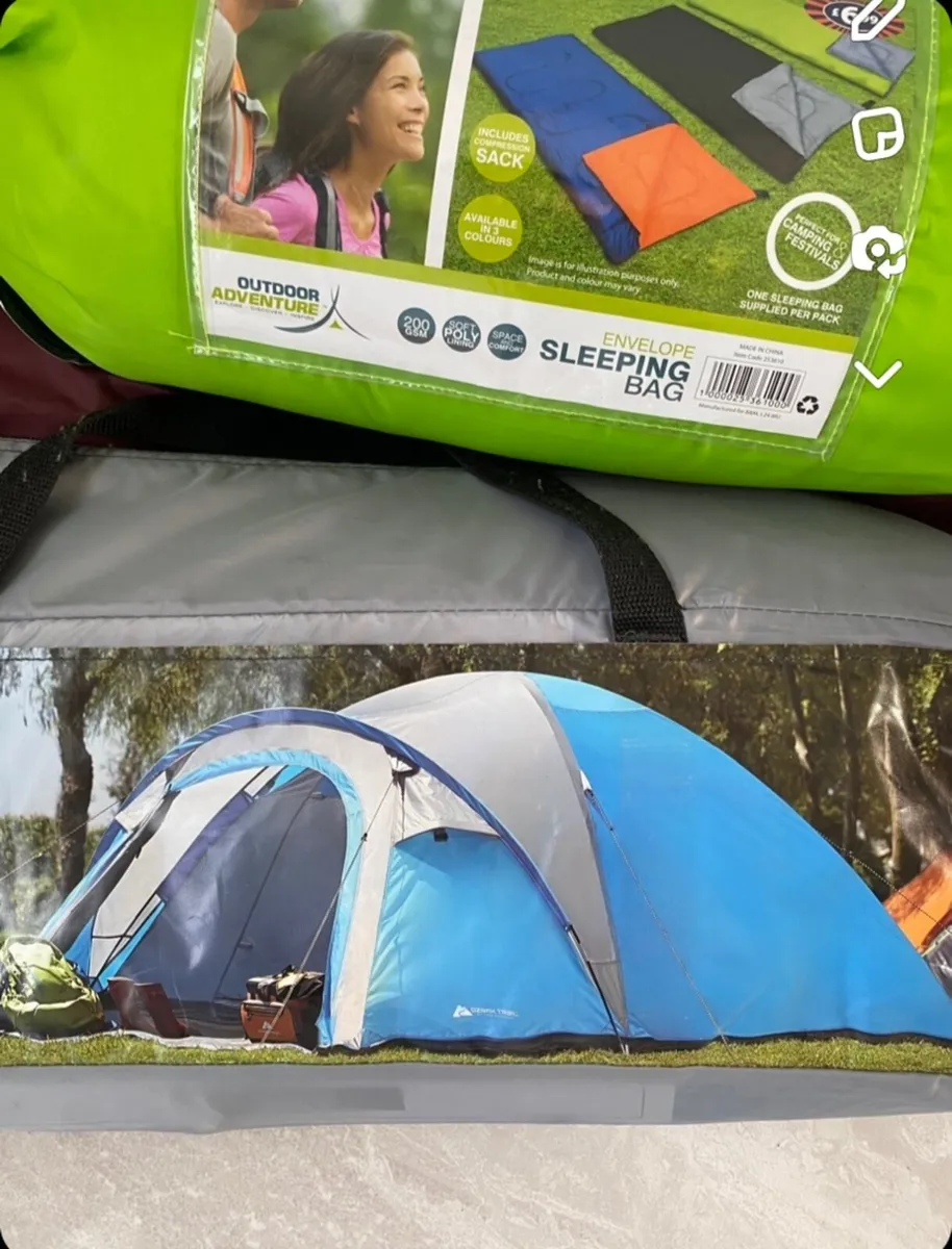 Camping bundle for sale in Co. Donegal for 100 on DoneDeal