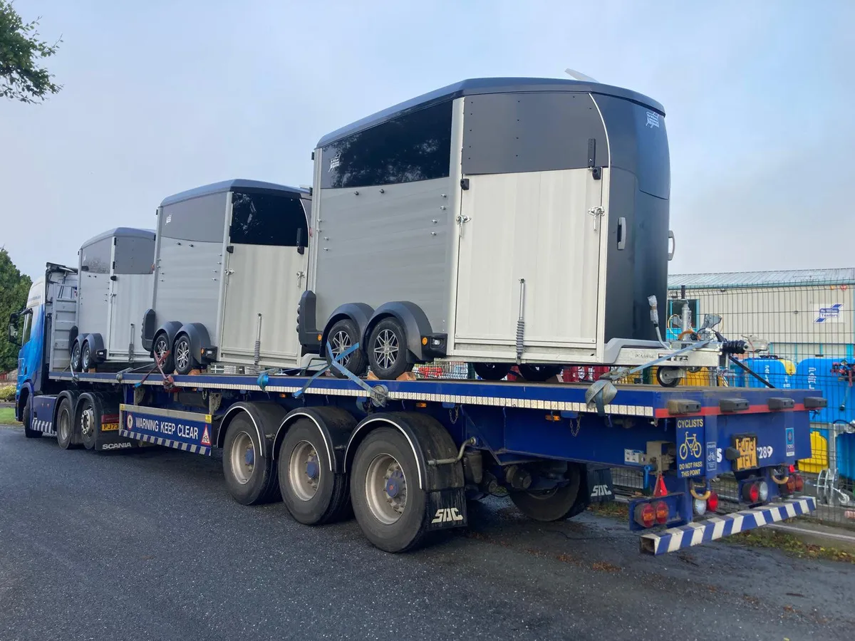 JUST ARRIVED NEW Ifor Williams HBX511 Horsebox - Image 1