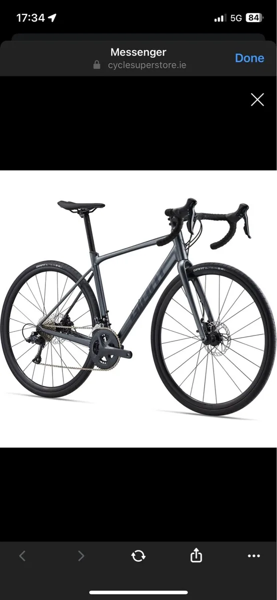 Giant Contend AR 3 Road Bike LARGE for sale in Co. Longford for 750 on DoneDeal