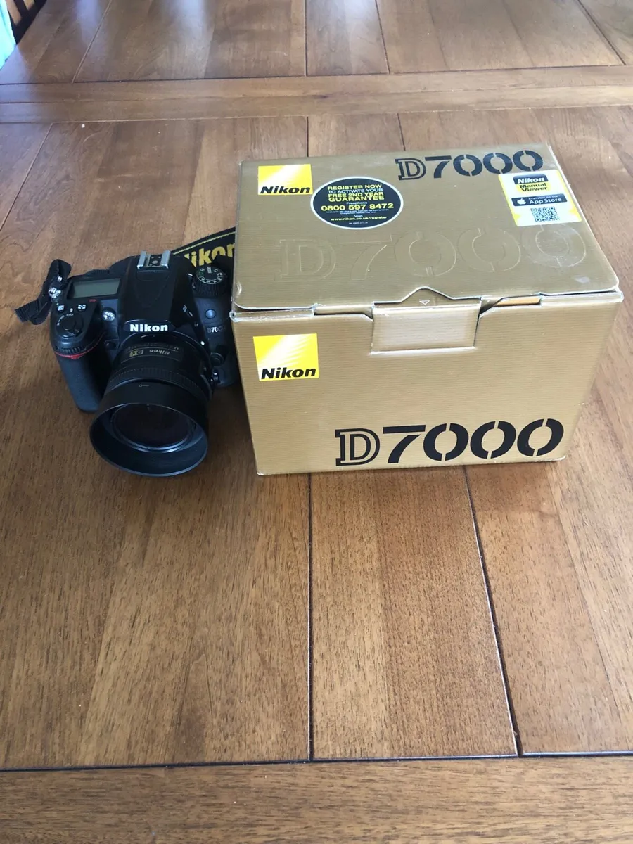 Nikon Camera d7000 Little Use, As New In Box - Image 2