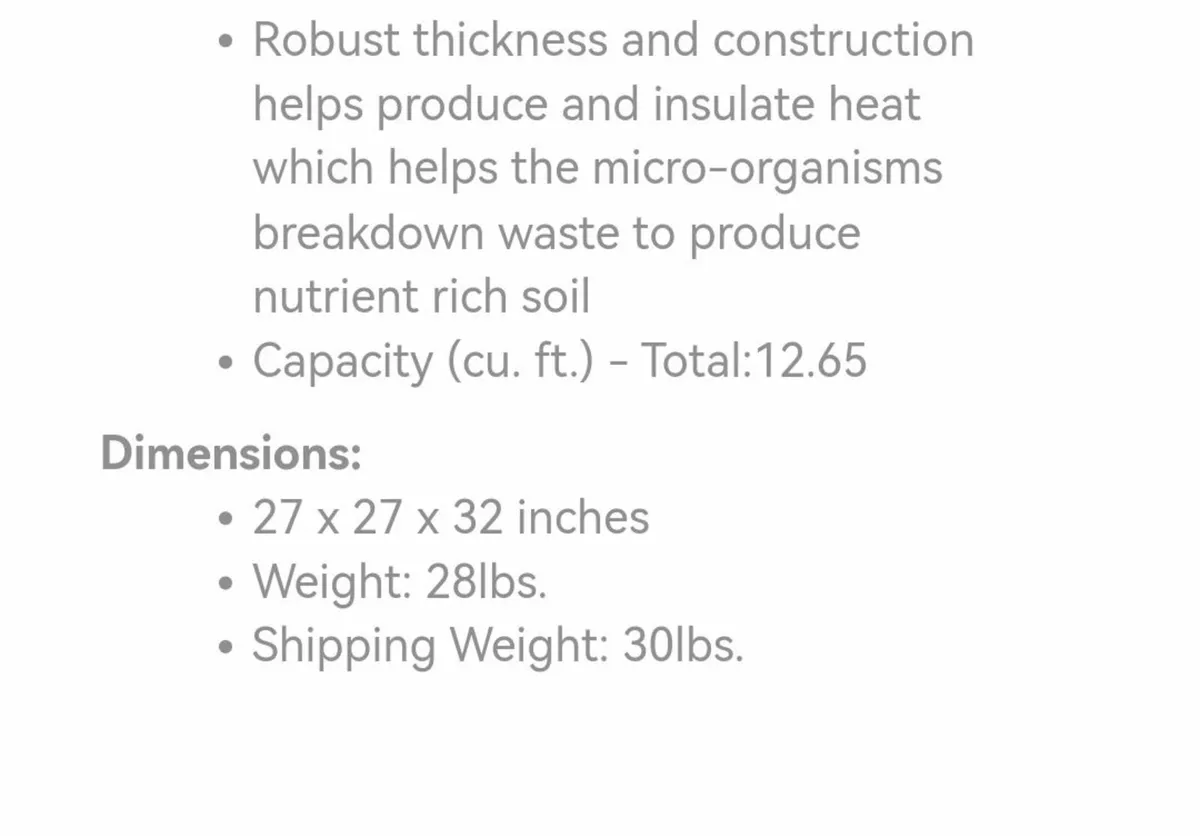 Unique Compost Bin for sale in Co. Kerry for €80 on DoneDeal