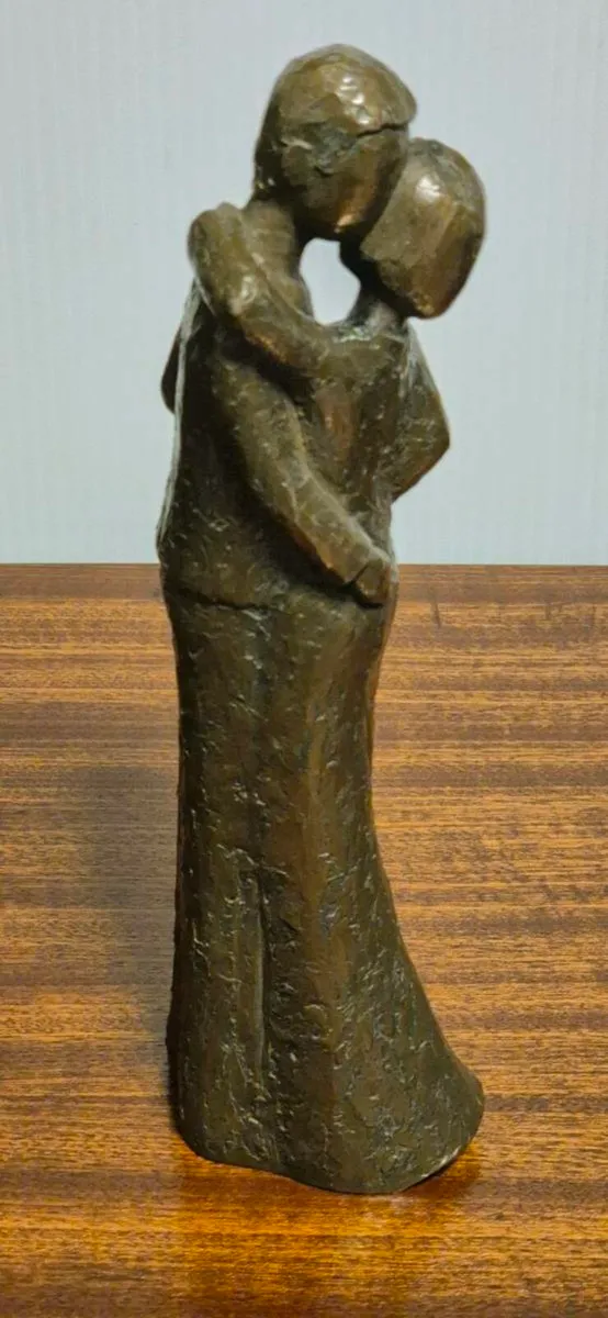 Genesis Fine Arts Heredities bronze sculpture. - Image 2