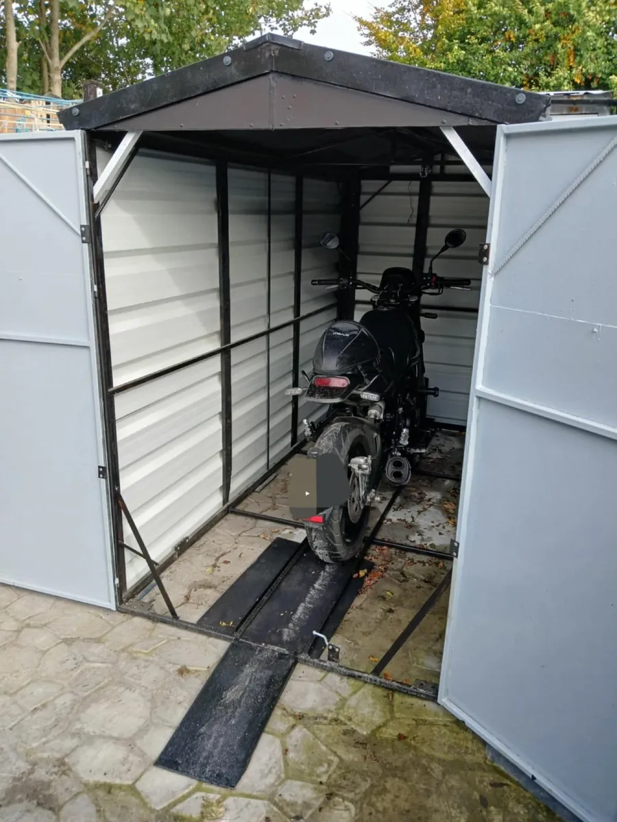 Motorcycle  shed , motorbike storage - Image 3