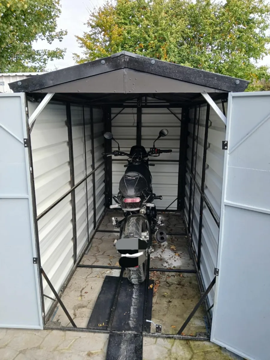 Motorcycle  shed , motorbike storage - Image 4