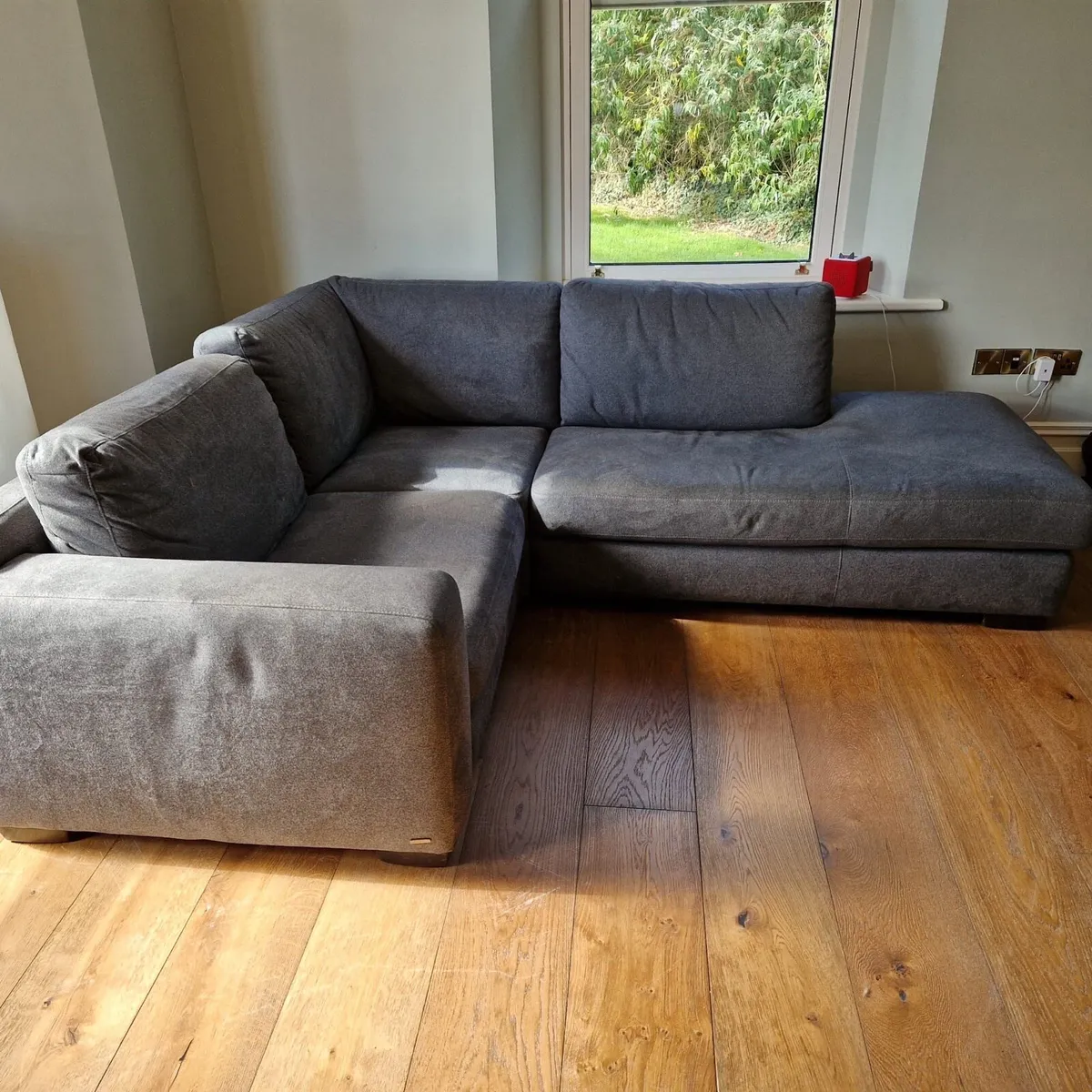 Natuzzi L Shape Couch for sale in Co. Clare for €500 on DoneDeal