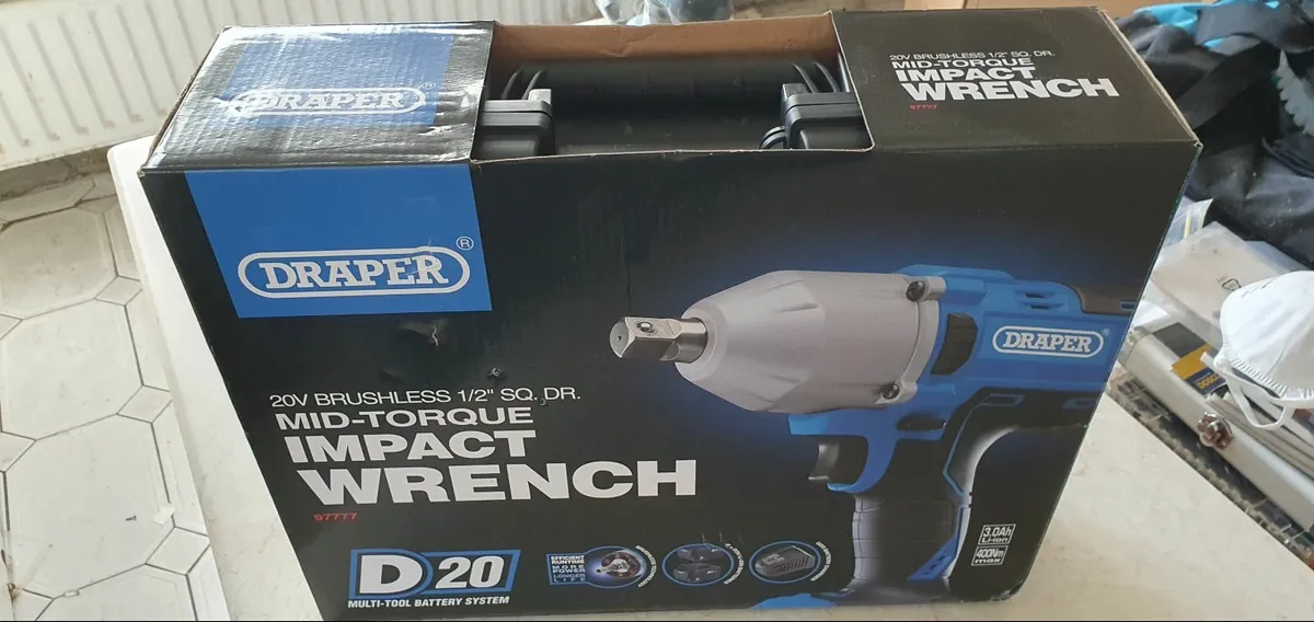 Draper D20 Impact wrench kit for sale in Co. Cork for 180 on DoneDeal