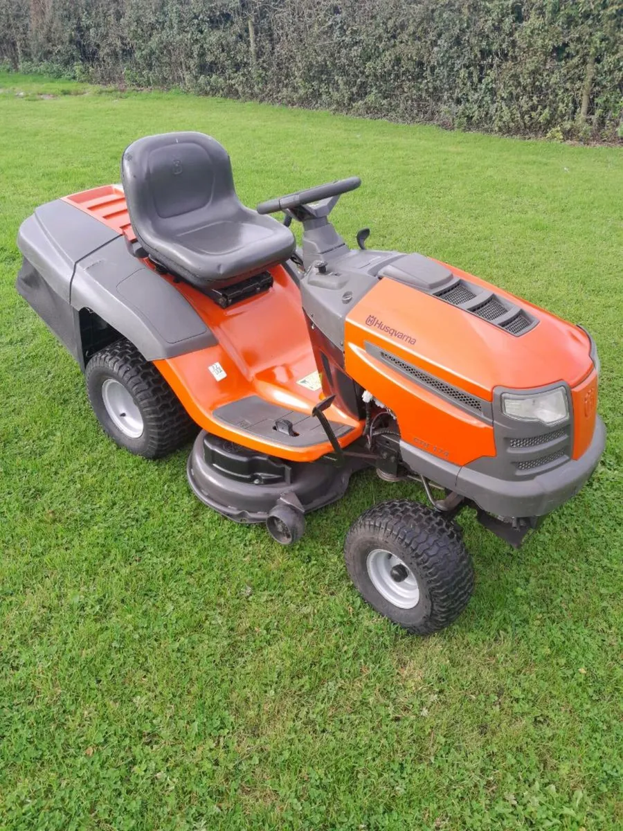 Husqvarna ride on lawnmower - Image 1