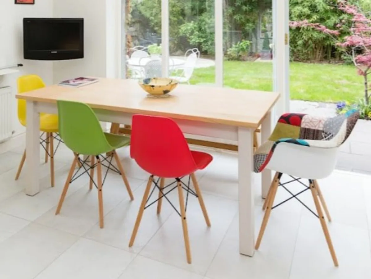 Maple Wood Kitchen Table - Image 1