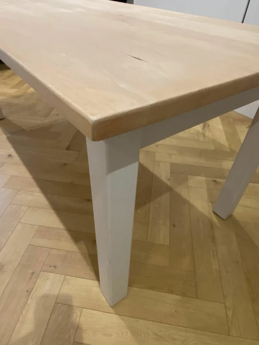 Maple Wood Kitchen Table - Image 2