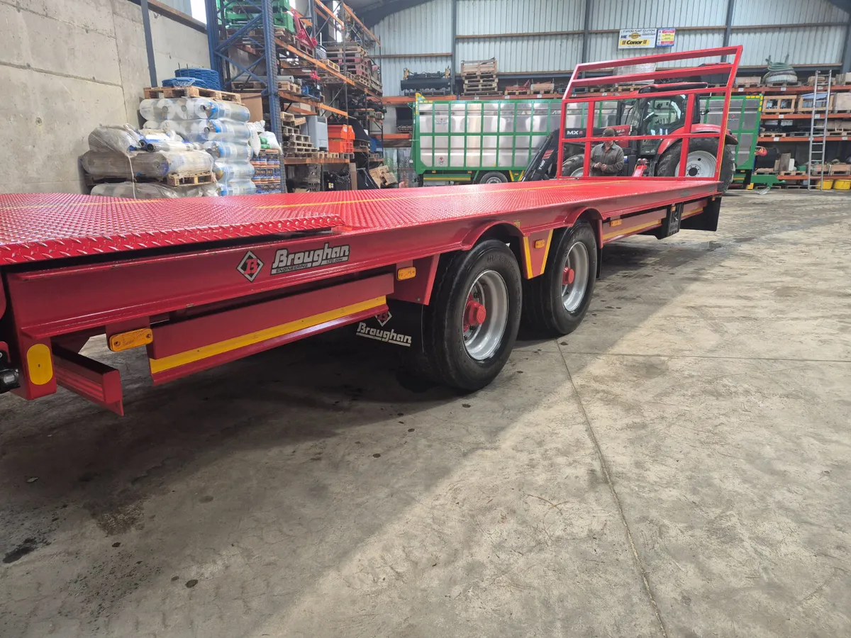 28ft hyd extender by Broughan. A/h brakes. Mini - Image 3