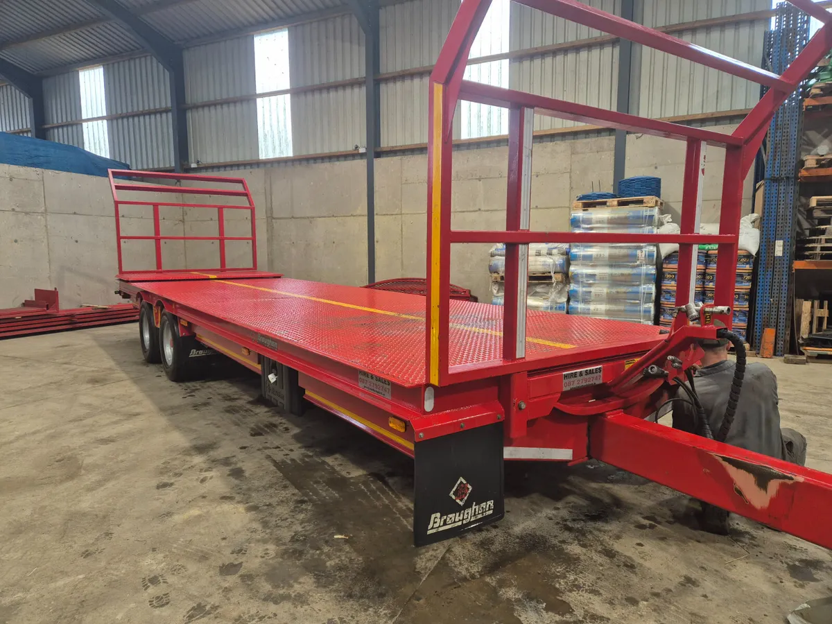 28ft hyd extender by Broughan. A/h brakes. Mini - Image 1