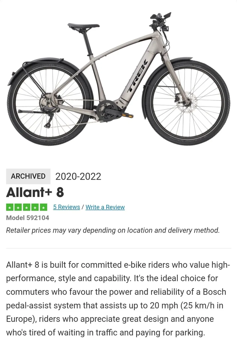 Trek electric bike - Image 3