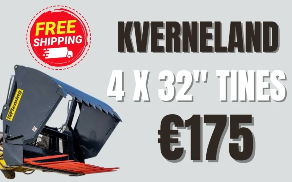 32" Shear Grab Tines Bundle €175