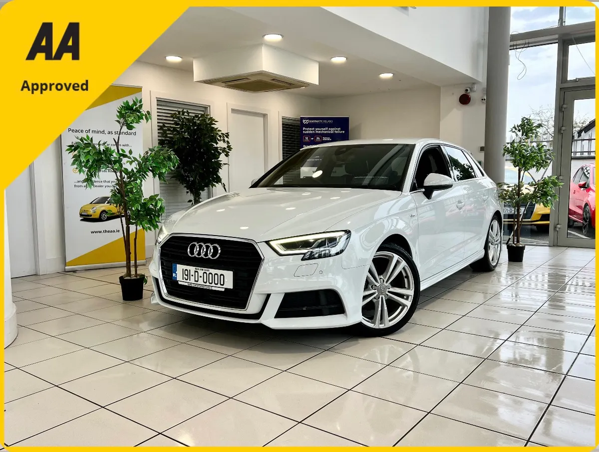 2019 Audi A3 1.4TFSI SLINE-AUTO-43,000MLS-DIGI DAS - Image 1