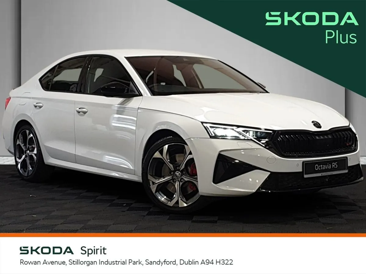 Skoda Octavia RS 2.0tsi 265bhp DSG  Ex Demo - Image 1