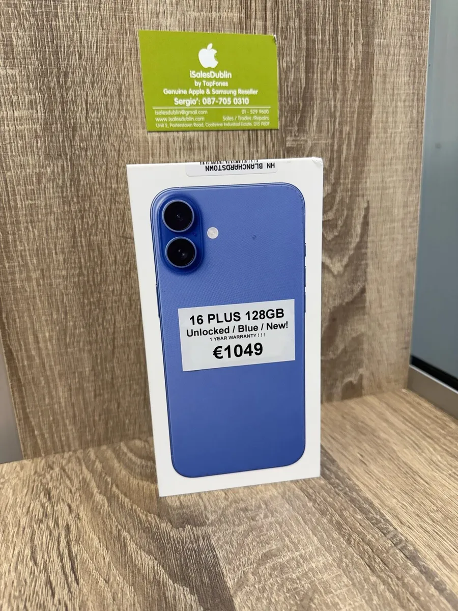 Iphone 16 Plus New Unlocked for sale in Co. Dublin for €999 on DoneDeal