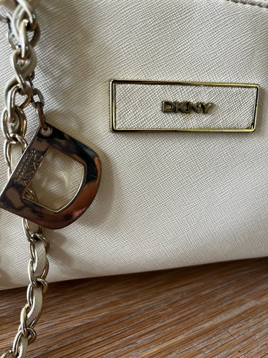 Cream DKNY shoulder bag for sale in Co. Meath for 55 on DoneDeal