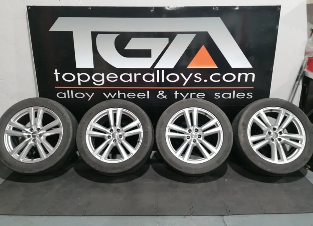 20" GENUINE OEM Q7 ALLOY WHEELS & TYRES 4M0601025H - Image 1