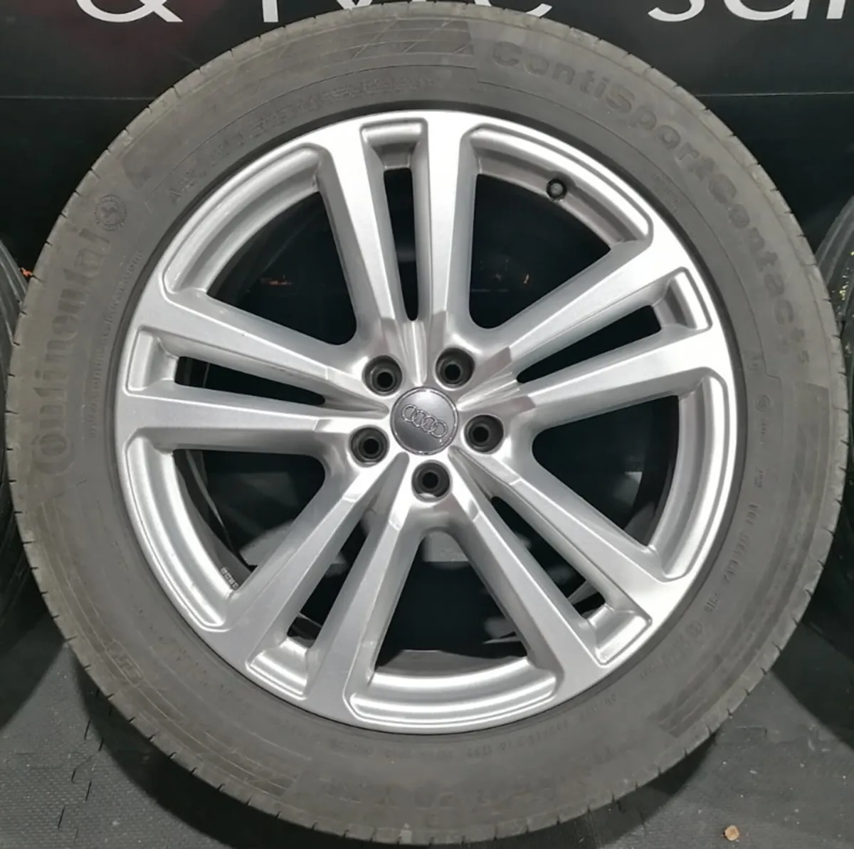 20" GENUINE OEM Q7 ALLOY WHEELS & TYRES 4M0601025H - Image 4