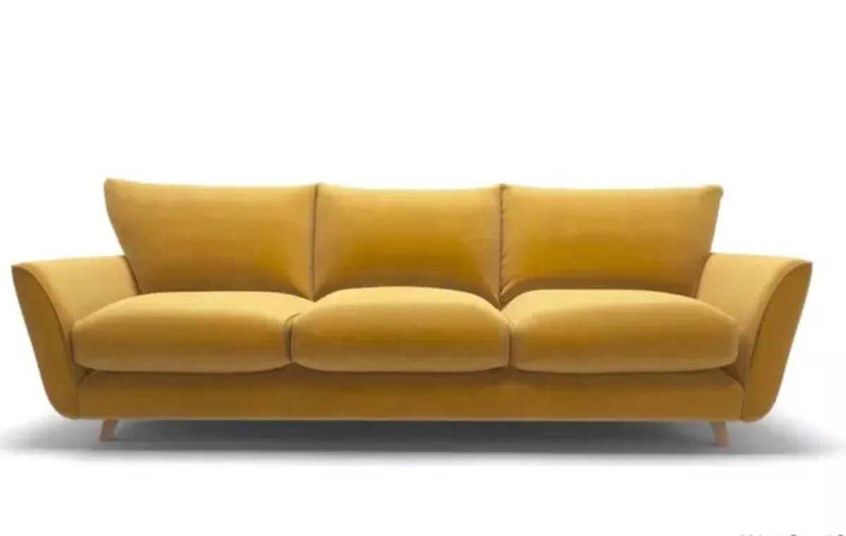 Sofa and footstool - Image 2