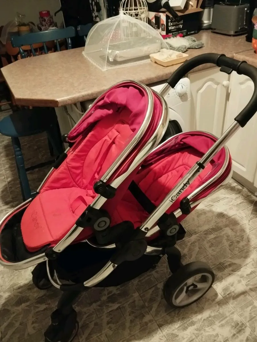 Double buggy for sale in Co. Westmeath for 100 on DoneDeal