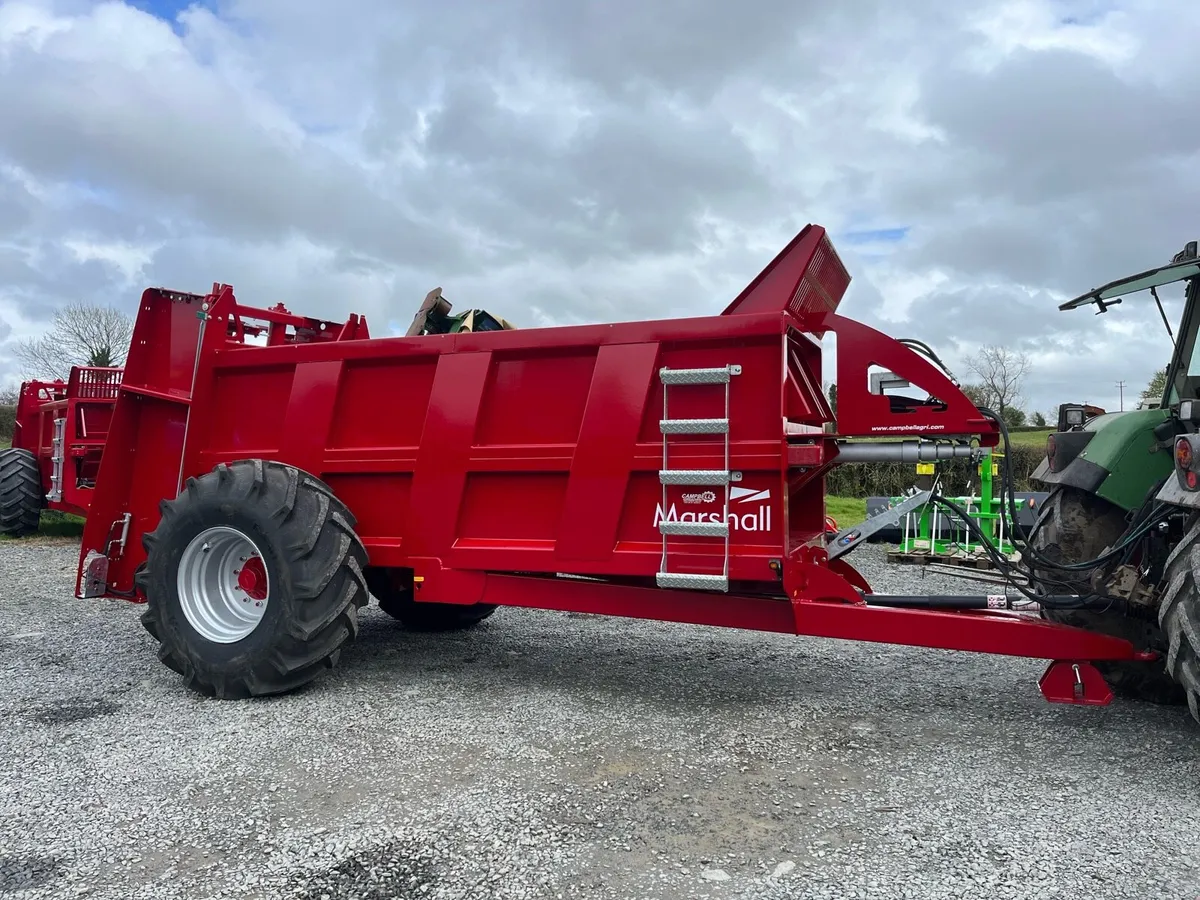 New Marshall Rear Discharge Dung Spreaders - Image 1