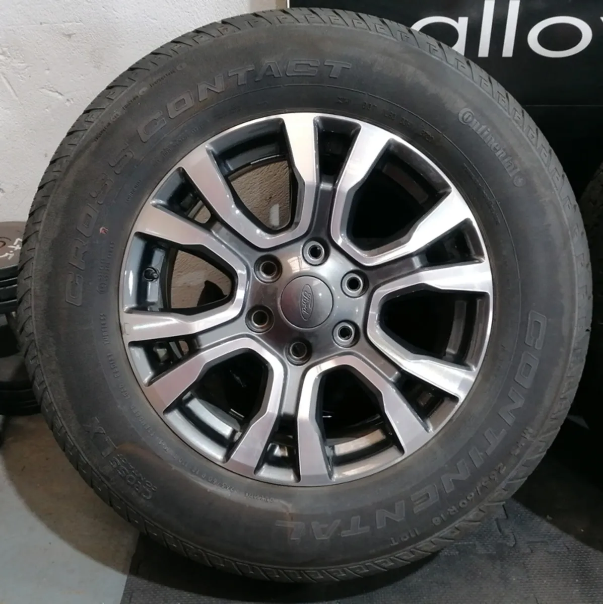 18" FORD RANGER WILDTRACK ALLOYS & CONTI TYRES - Image 2