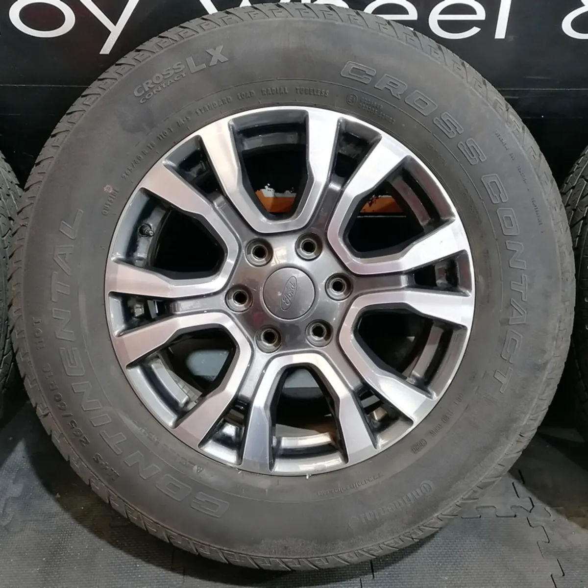 18" FORD RANGER WILDTRACK ALLOYS & CONTI TYRES - Image 3