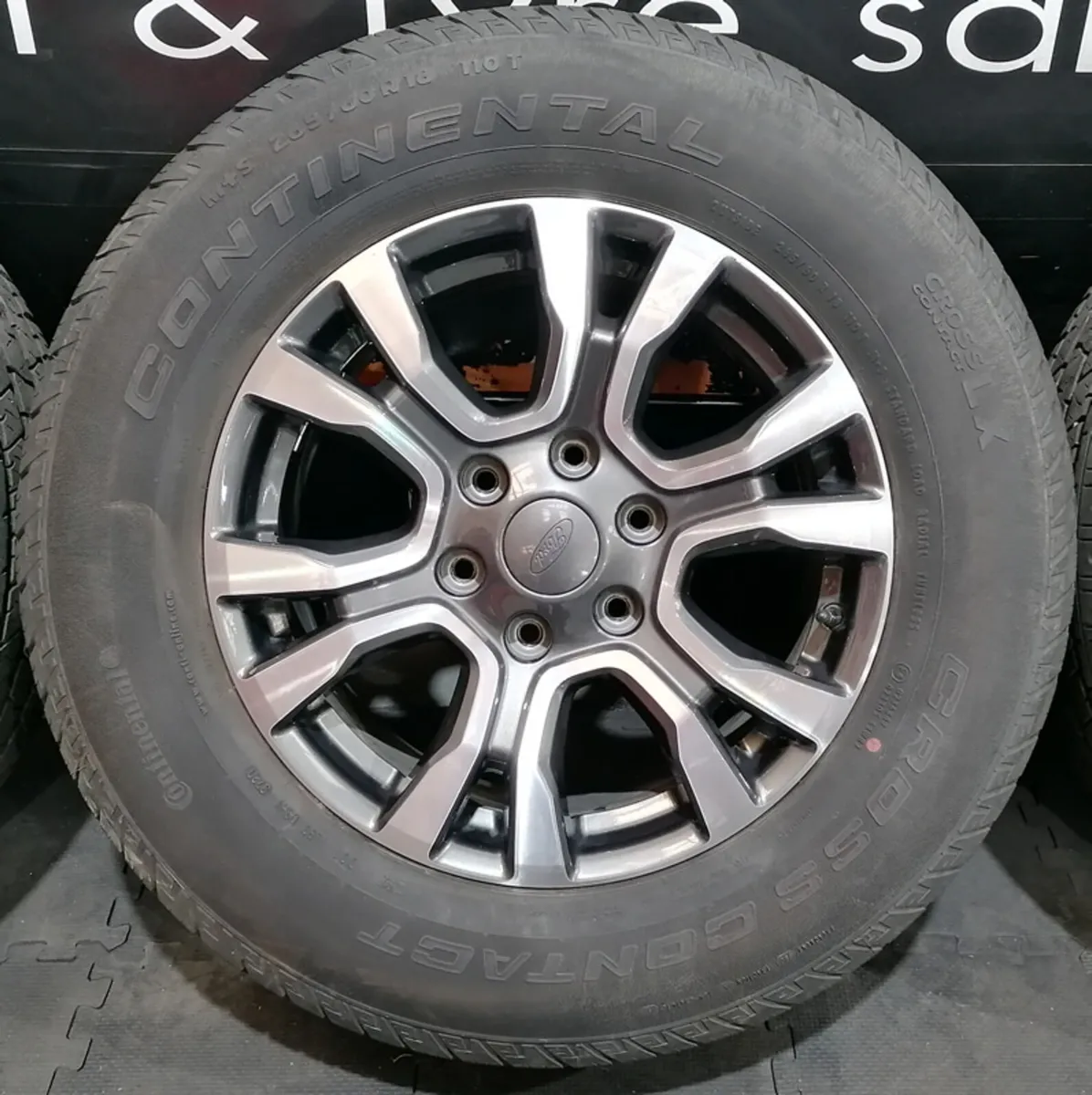 18" FORD RANGER WILDTRACK ALLOYS & CONTI TYRES - Image 4