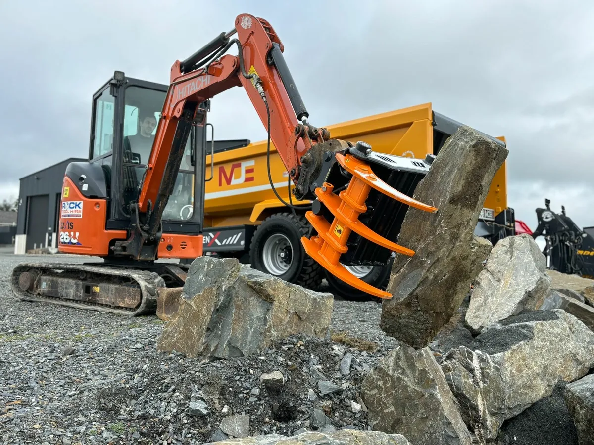 MDE SX850 Excavator Grapple / Rotating Grab - Image 3