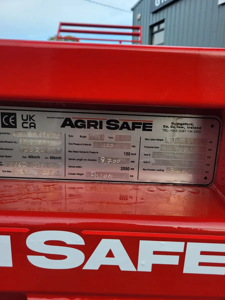 Agrisafe 22ft bale trailer - Image 4