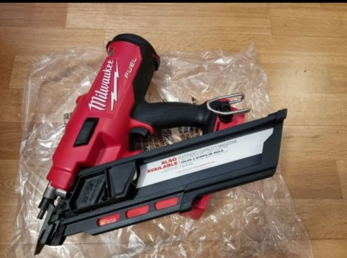 Milwaukee first fix nail gun sale