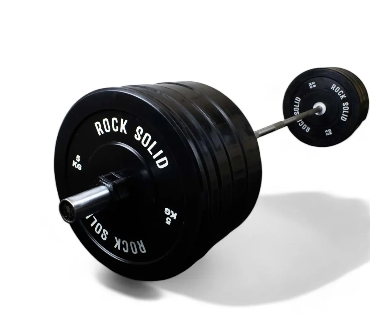 Olympic Barbell and weight plate bundle 127.5kg for sale in Co. Louth for 350 on DoneDeal