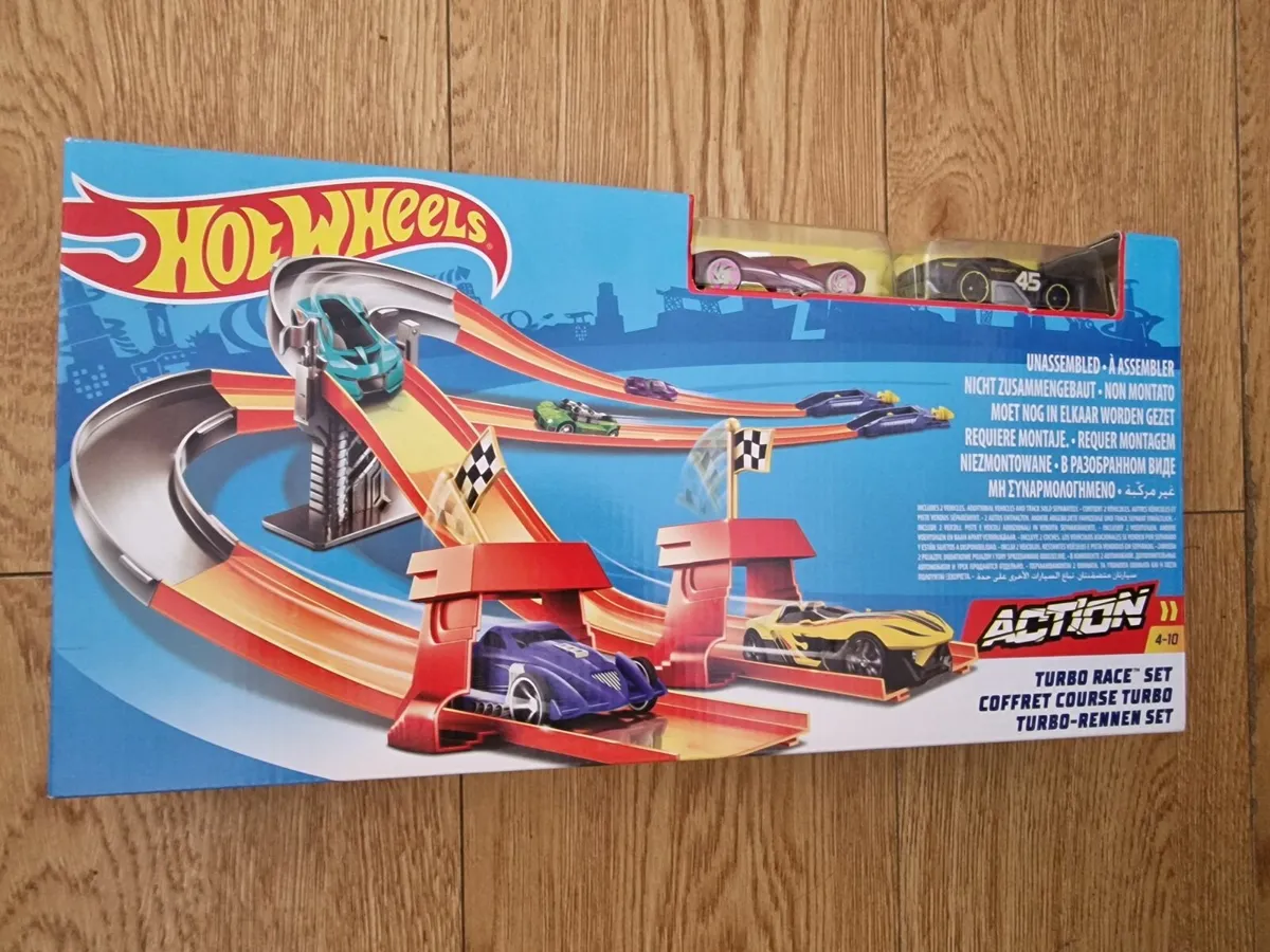 Hot wheels turbo race set online