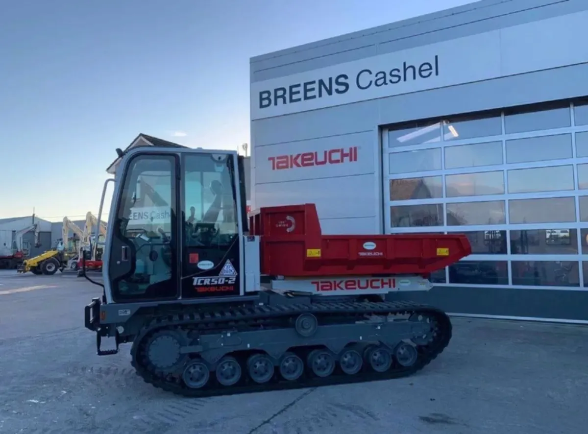 Takeuchi TCR50-2 Tracked Dumper - Image 1