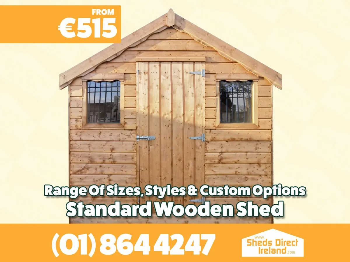 Standard Wooden Shed - Image 1