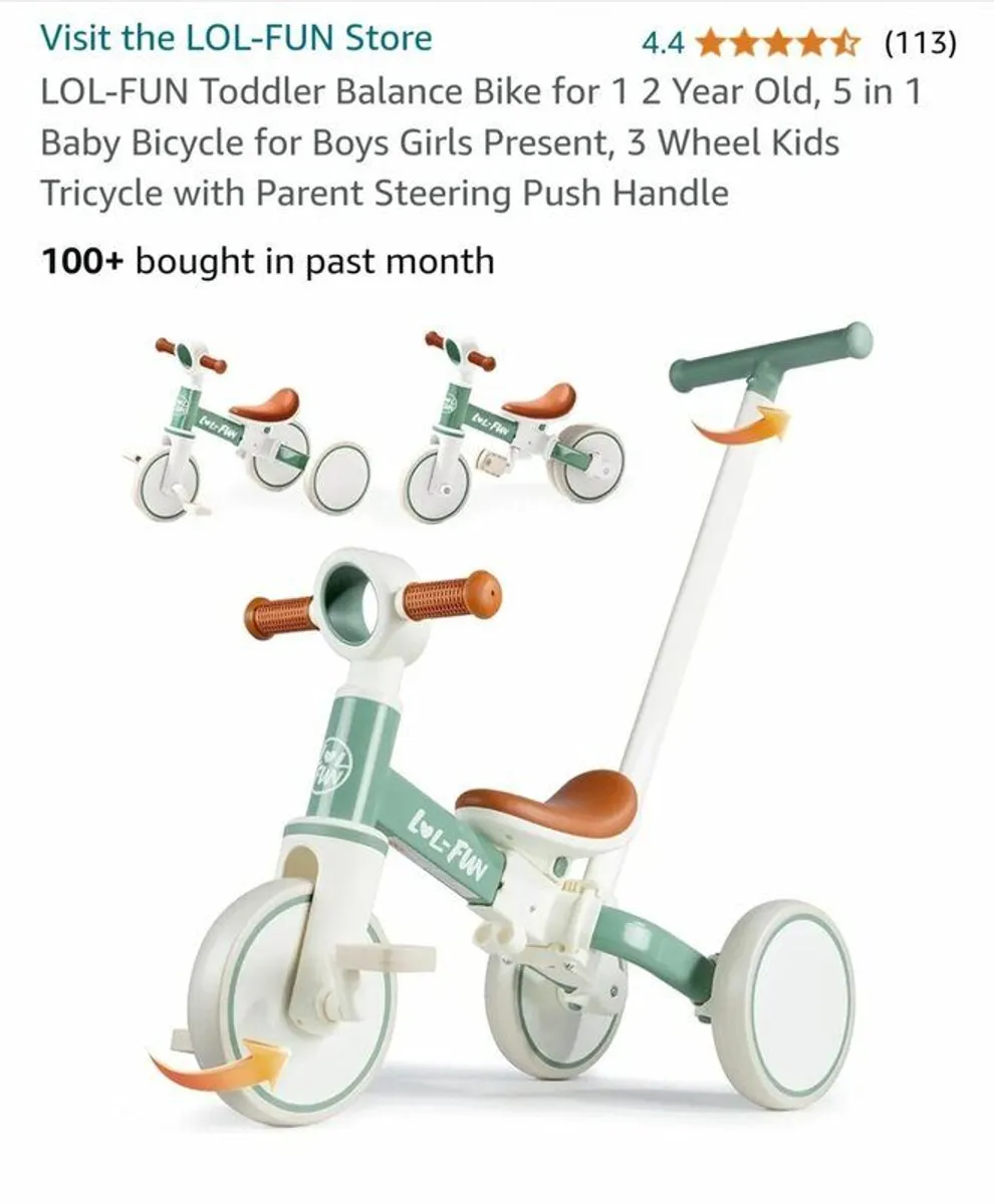 Toddler first bike - Image 1