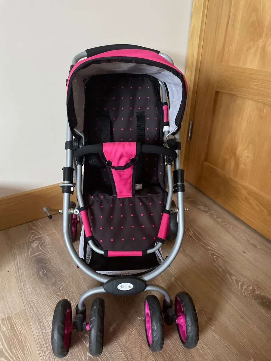 Dimples dolls pram best sale