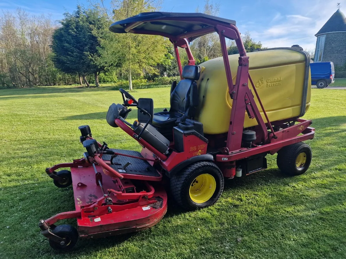 Gianni Ferrari Turbo 4 ride on mower lawnmower - Image 1